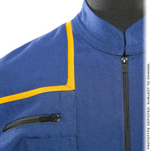 Load image into Gallery viewer, STAR TREK™: ENTERPRISE - Starfleet NX-01 Uniform Jumpsuit - Sciences Teal - Small - Men's